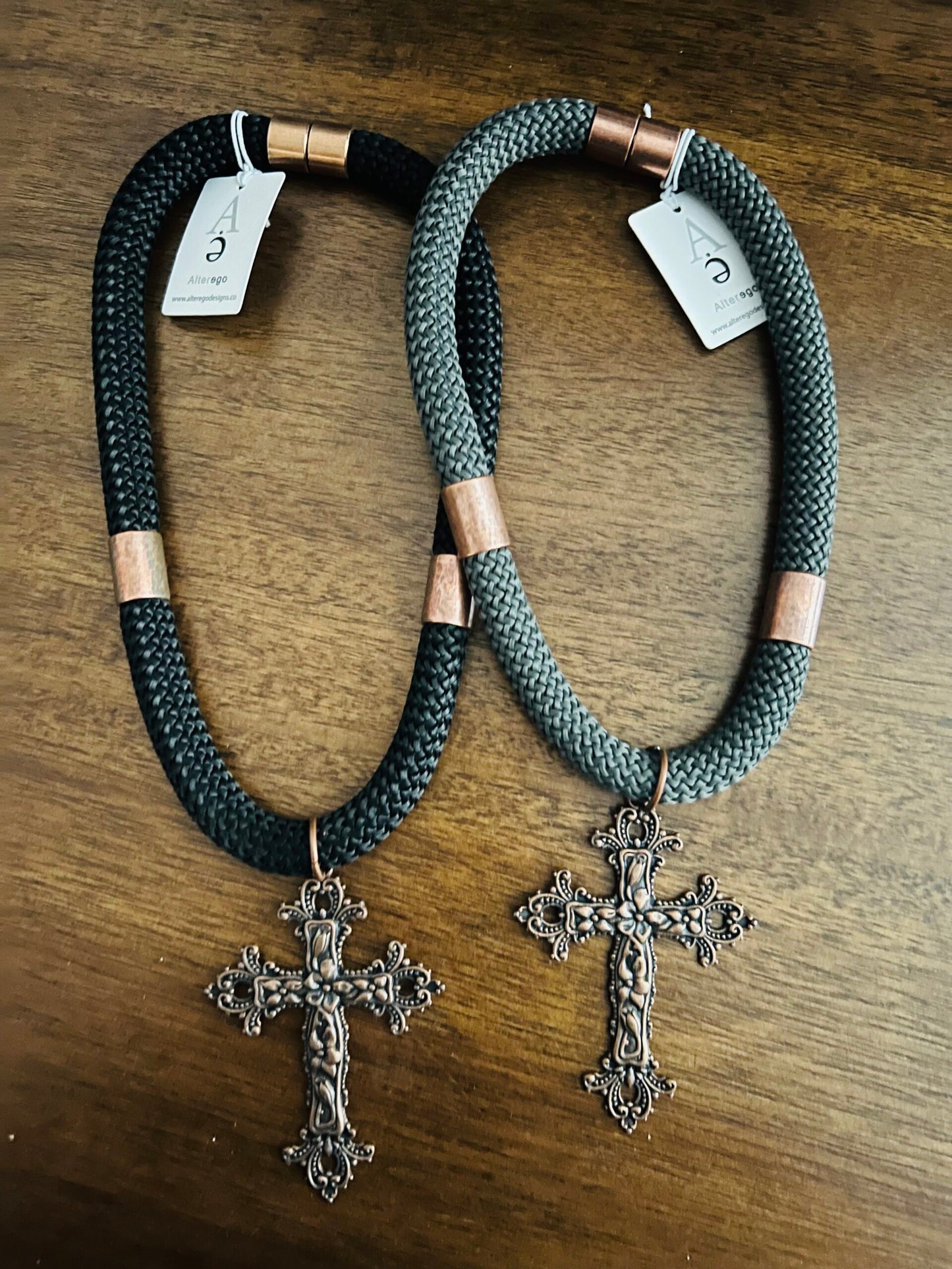 Alter Ego Boho Cross Necklace | 1 - Color Available