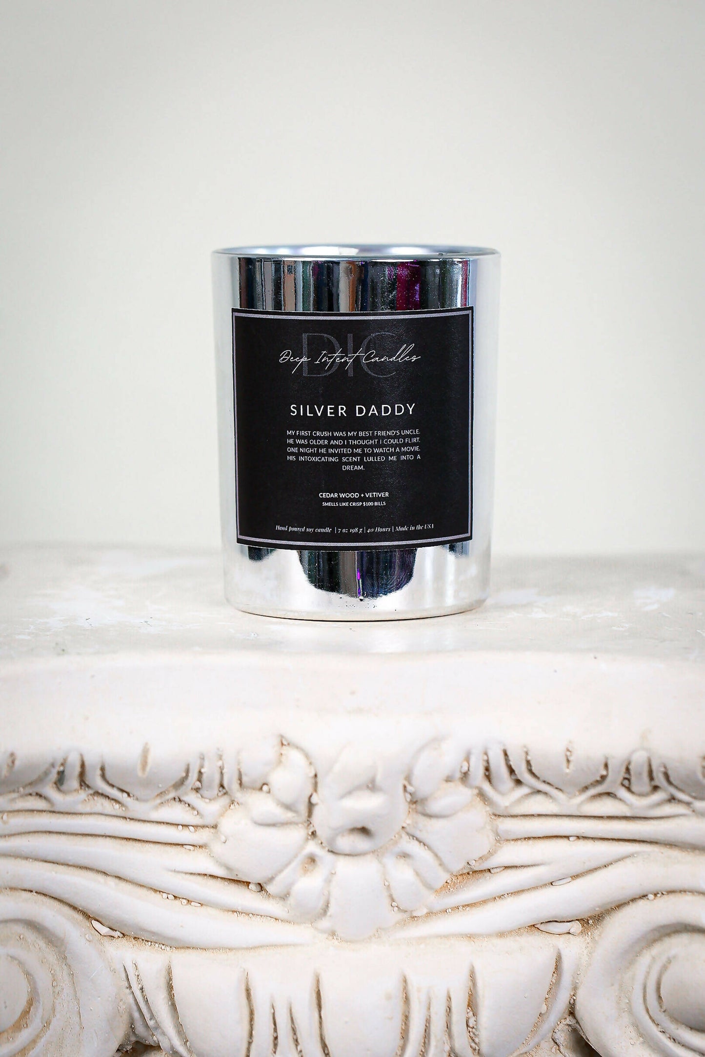 SILVER DADDY Candle