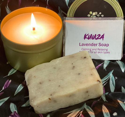 African Organic Lavender Soap