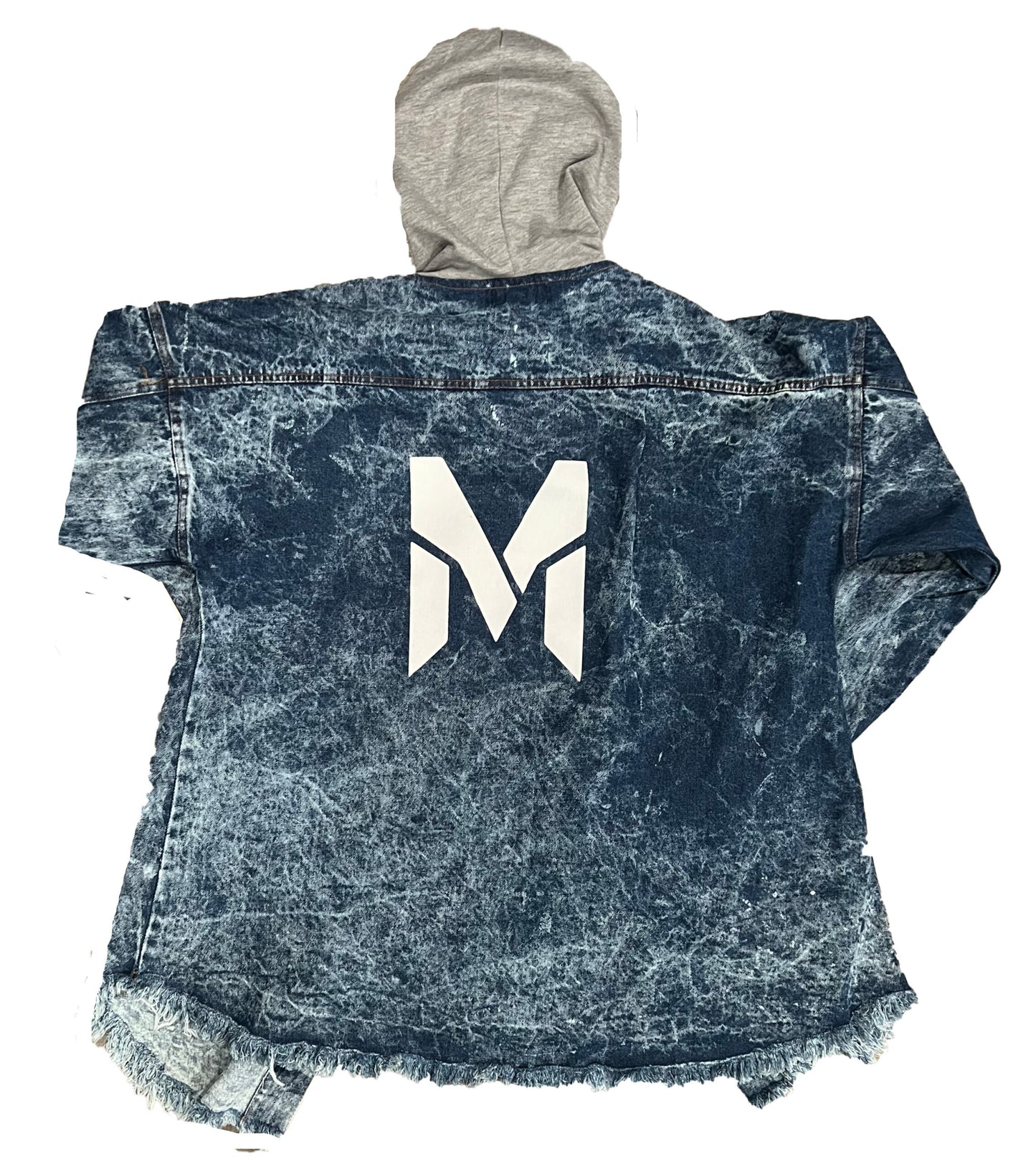 Women's 2X Long Denim Jacket