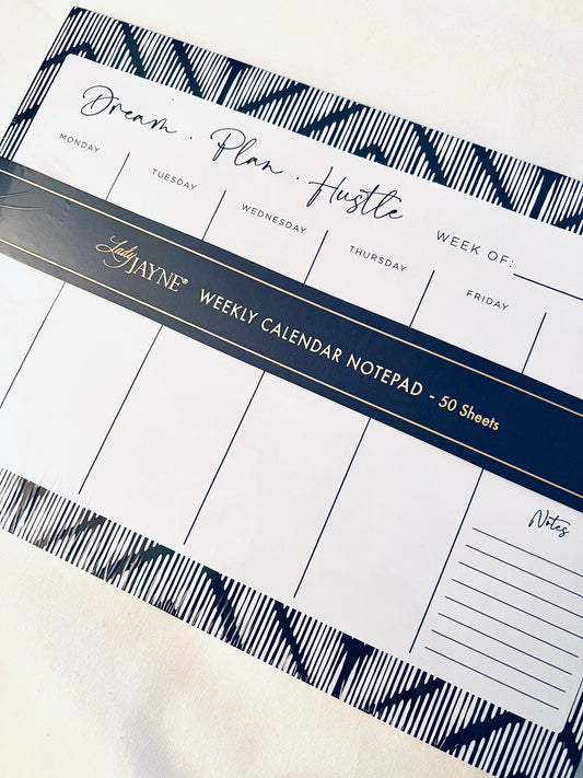 Weekly Calendar Notepad