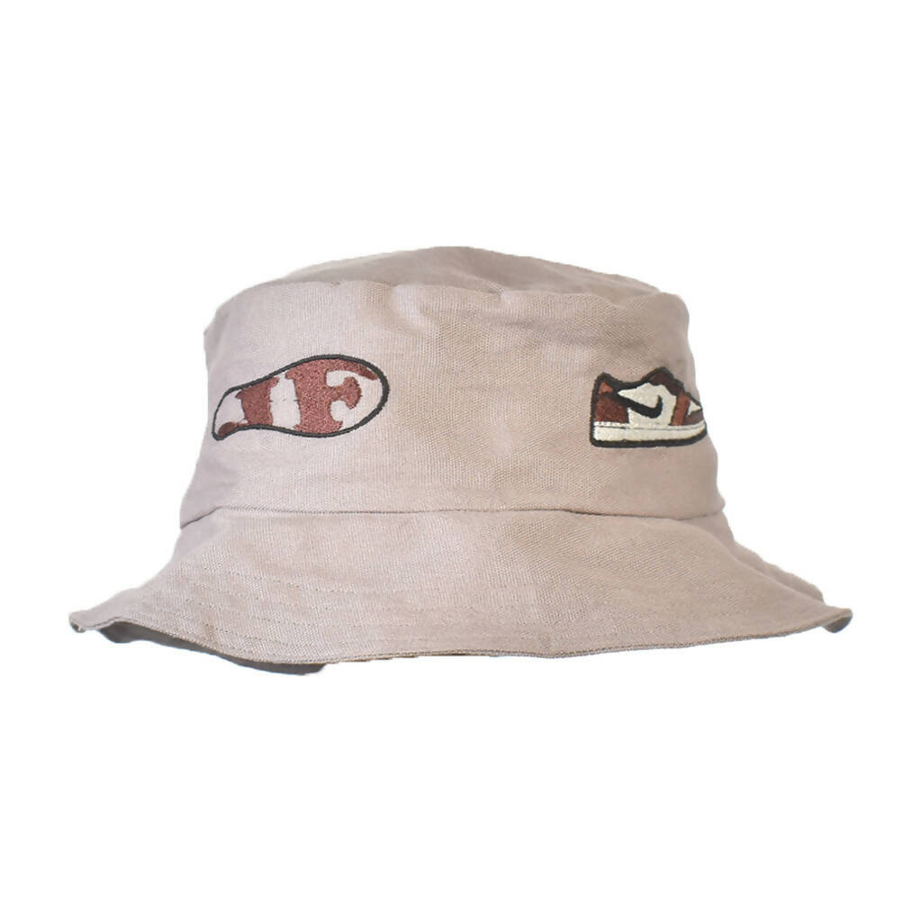 Bucket Hat - Grey/Mocha Python