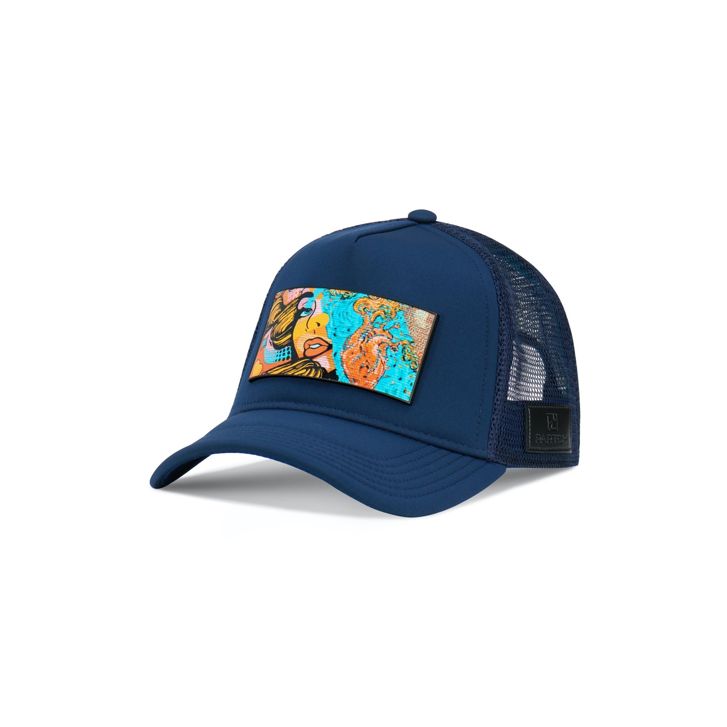 Partch Trucker hats and caps with Art front Panel patch removable | Men’s and Women’s Collection