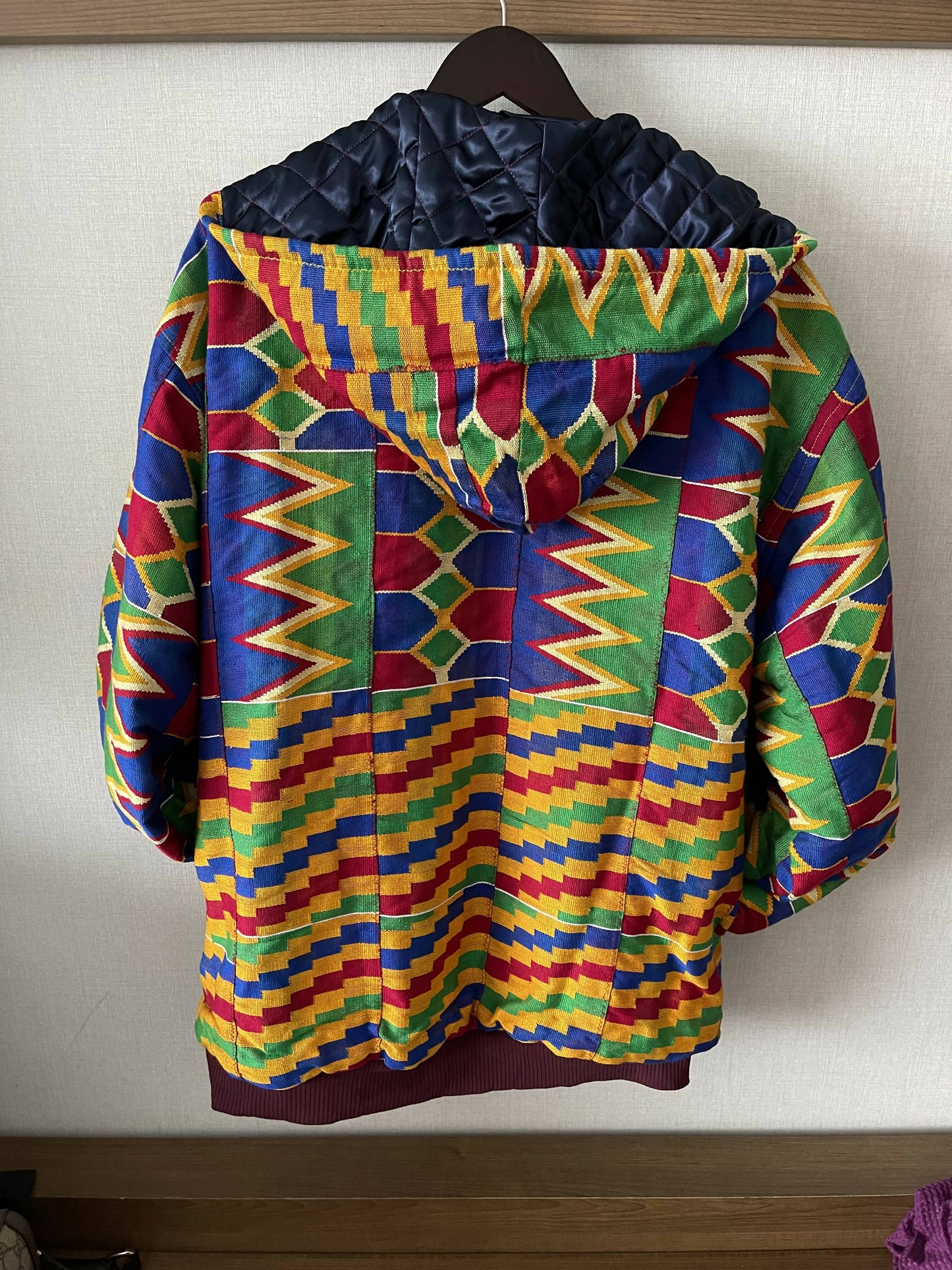 Royal Kente Hoodie