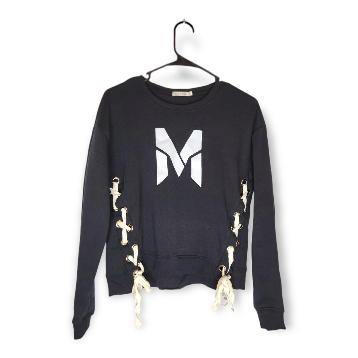 Women's Lace Up Sweatshirt