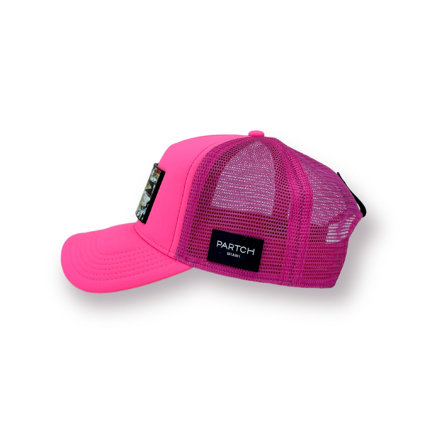 Rrucker Hat Pink Unixvi Art removable PARTCH Clip