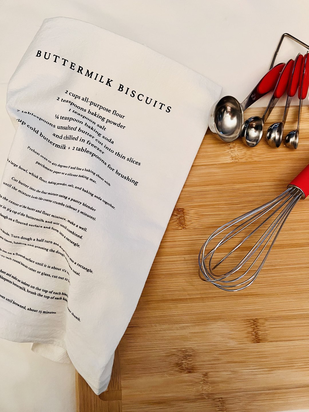 BUTTERMILK BISCUITS TEA TOWEL