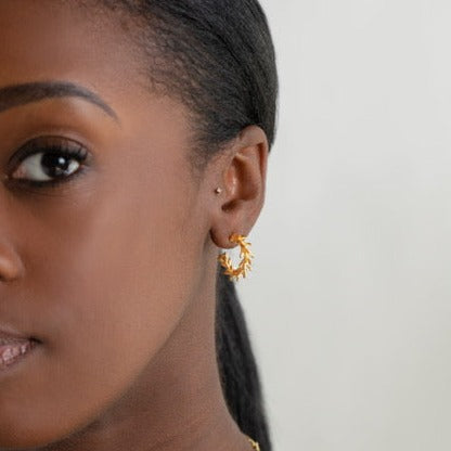 Lemon Cypress Mini Hoops