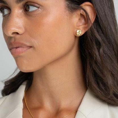 Coffee Bean Earrings