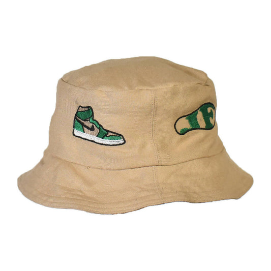 Bucket Hat - Natural/Lucky