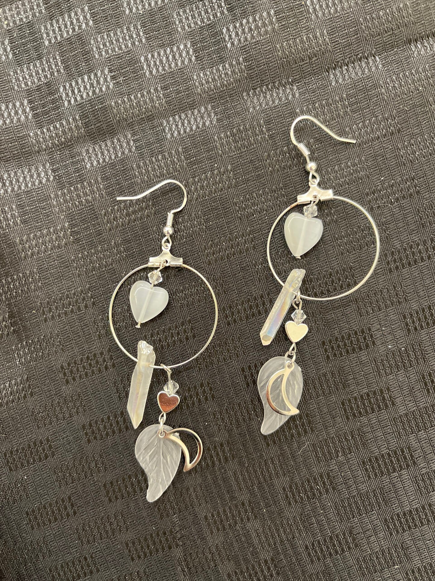 Crystal Dreamcatcher earrings