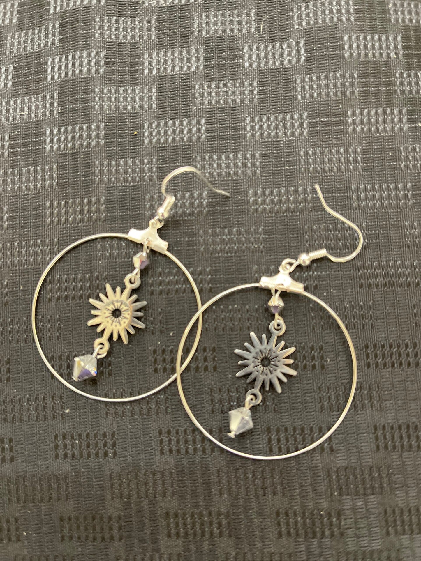 Stainless Steel Chrome Swarovski Crystals