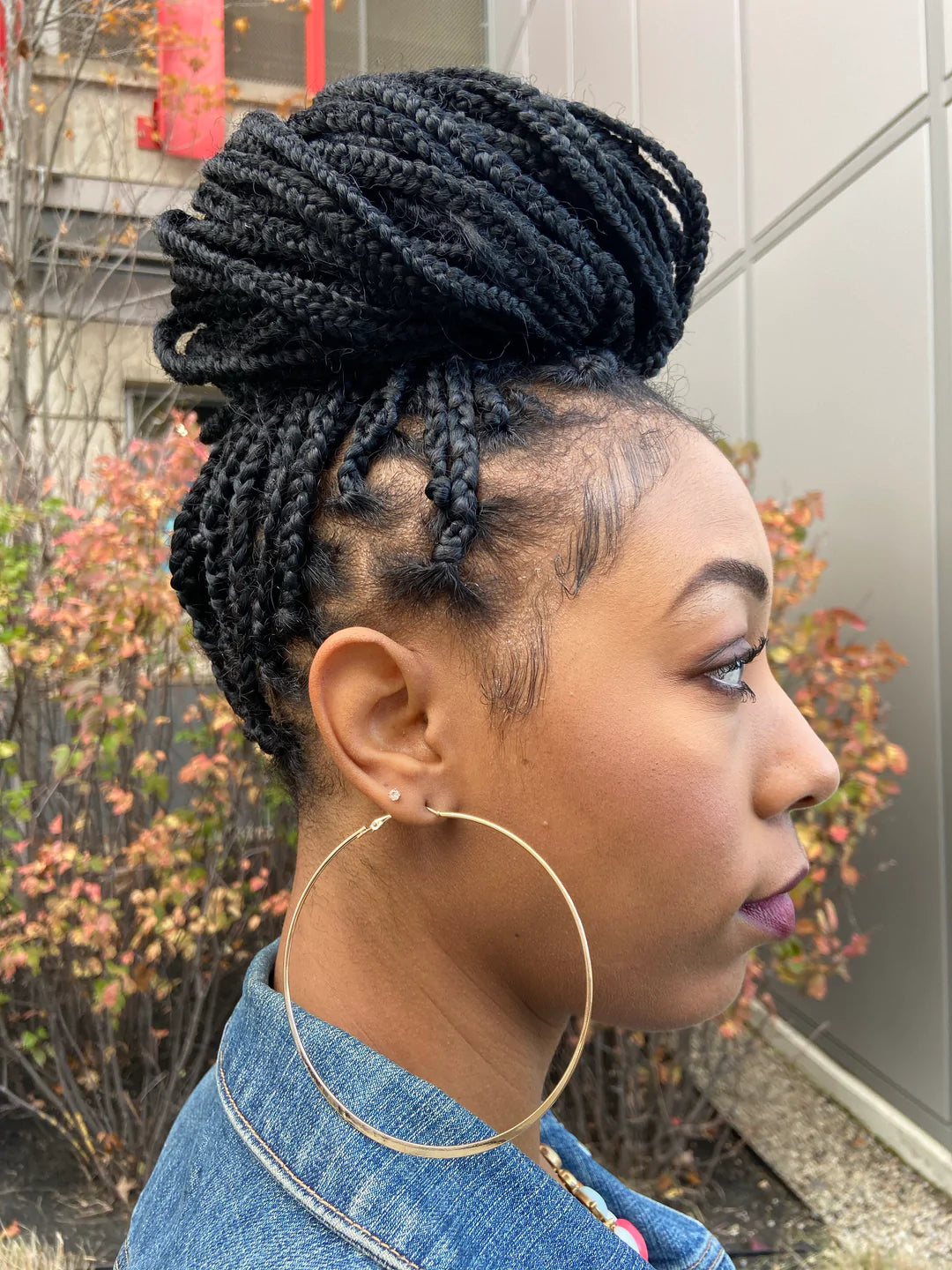 Thin Wired Hoop Earrings