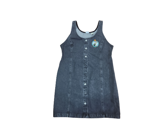 Black #1 Celtics Jean Dress