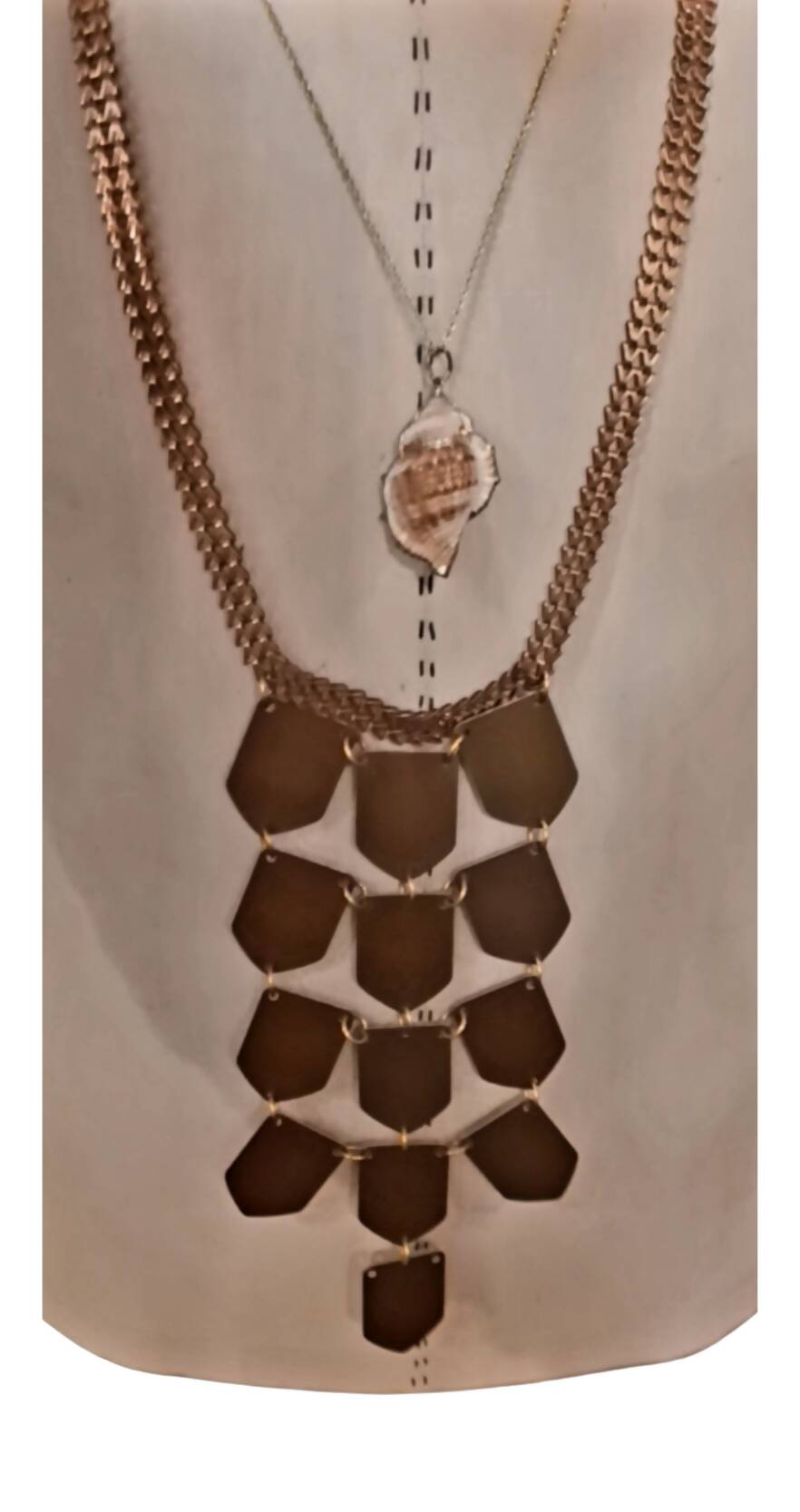 Bronze Shield Scale Lioncolth / Statement Necklace