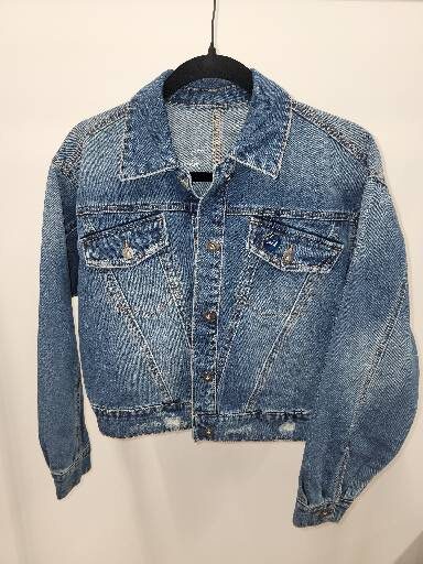XS Women's Jean Patriots Jacket Big Logo