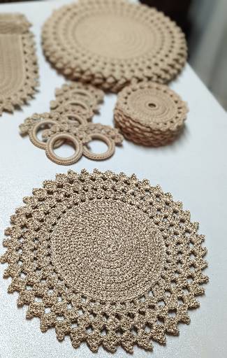 Taupe Placemats