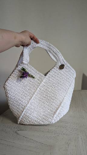Square Bag| White