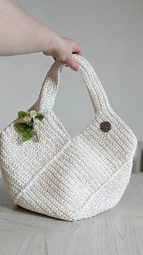 Square Bag| Cream