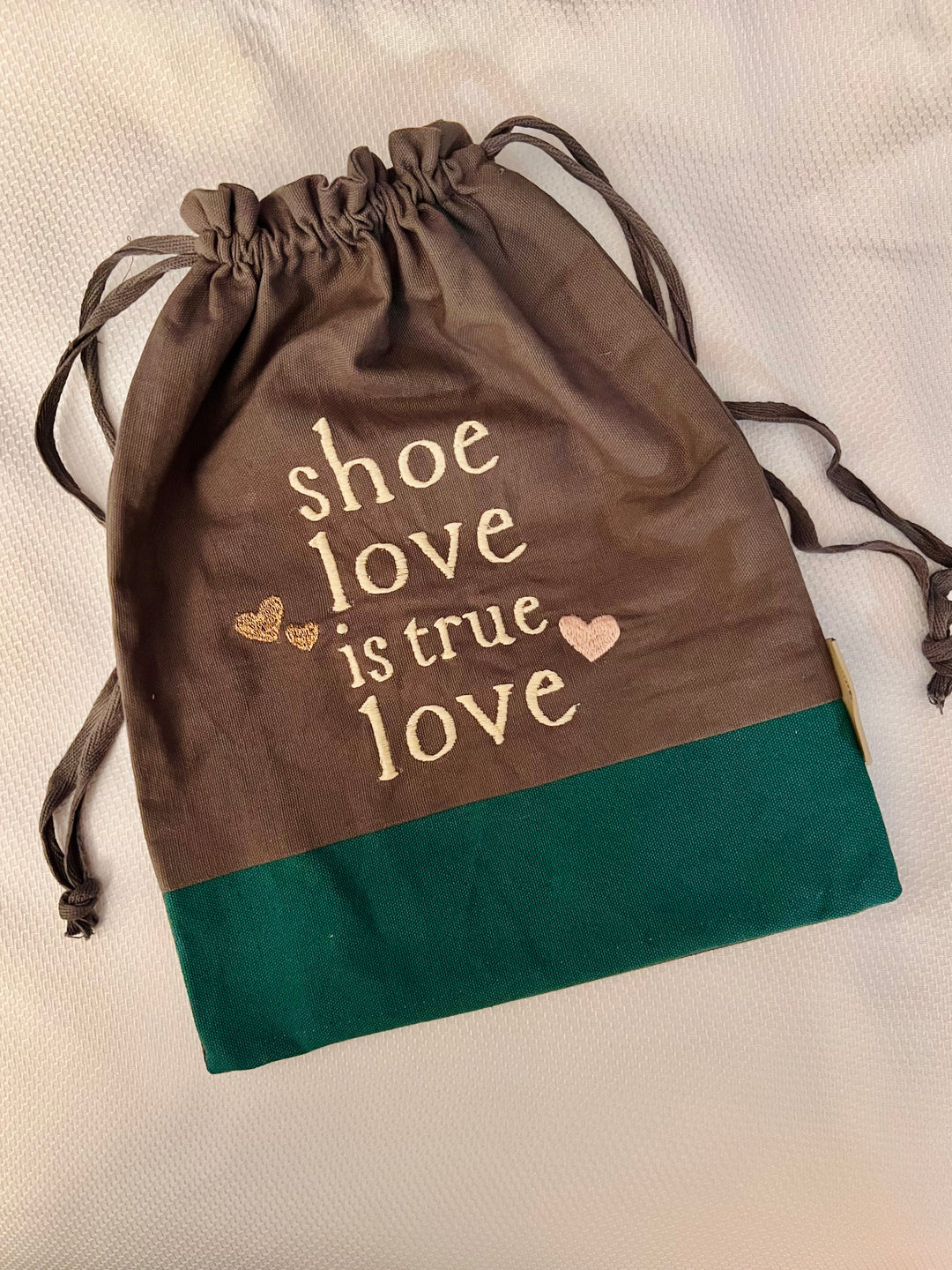 "SHOE LOVE" SHOE BAG