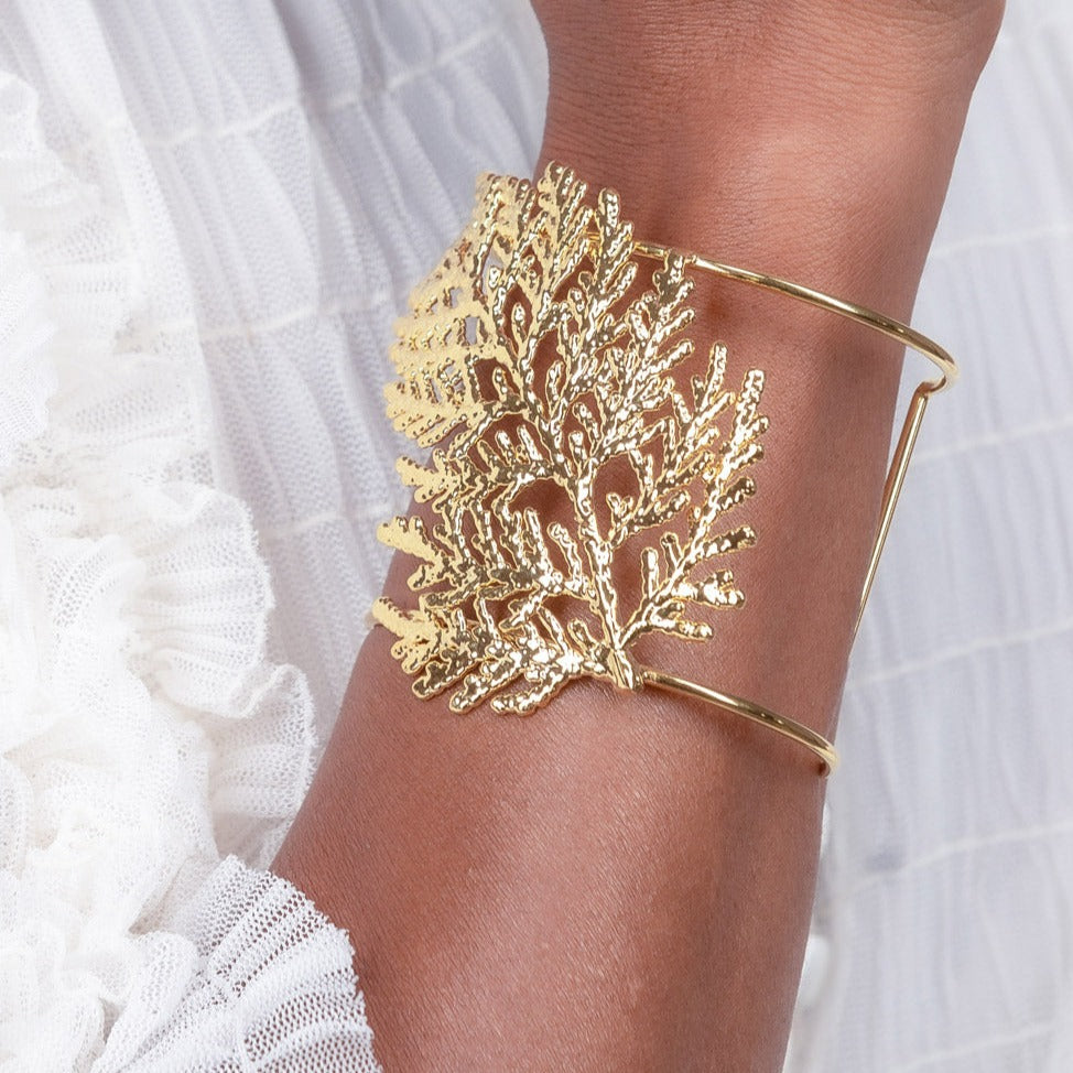 Cypress Leaf Cuff