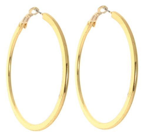 Thick Hoop Earring