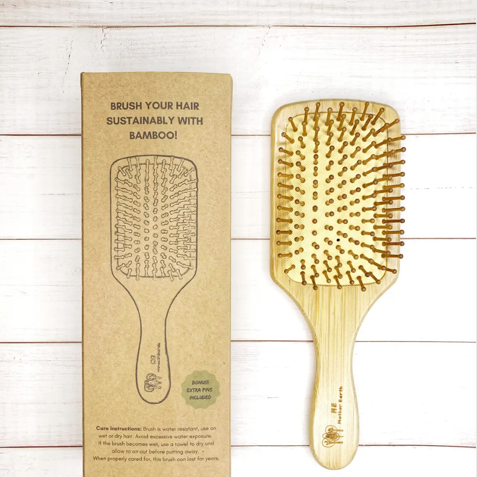 Bamboo Paddle HairBrush