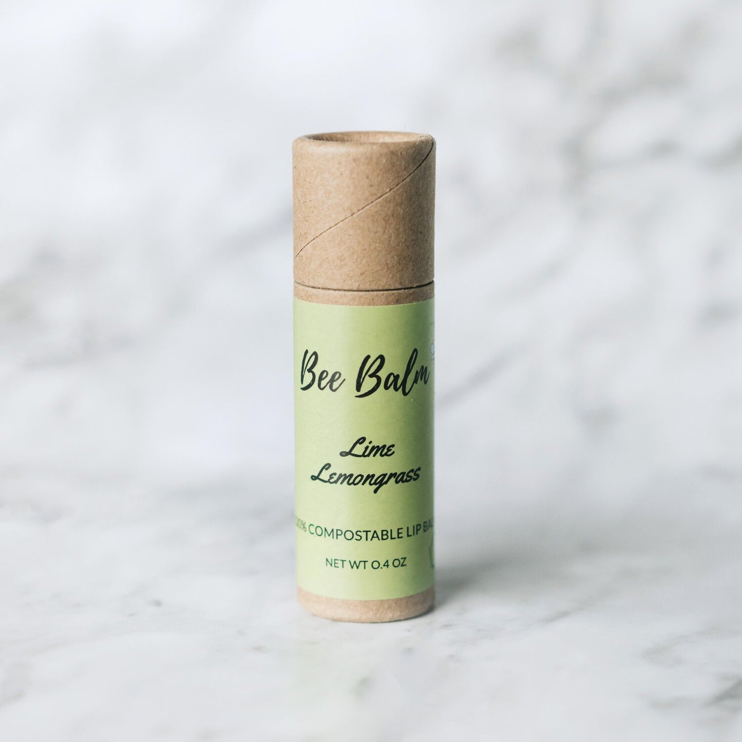 New! Lime Lemongrass Plastic Free Lip Balm