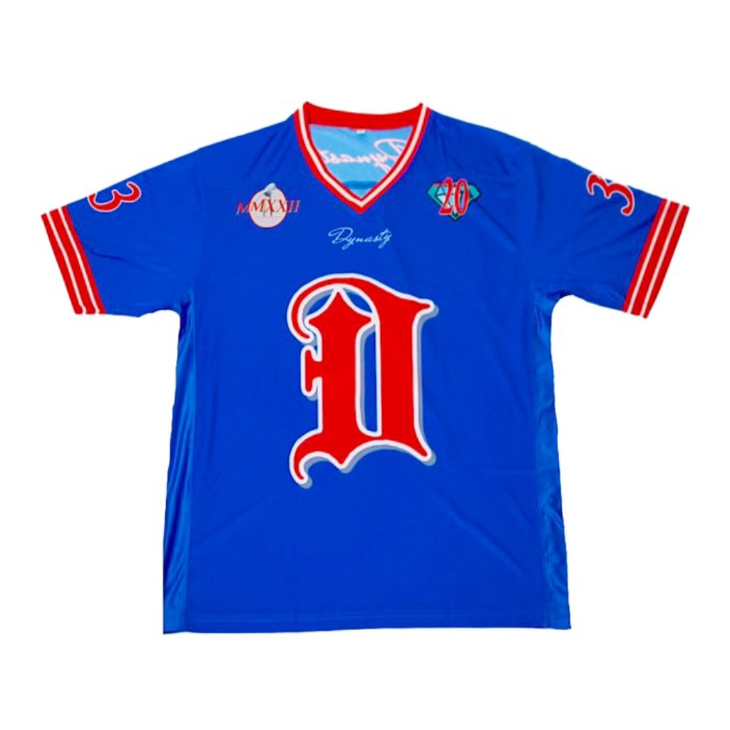 DYNASTY Blue DYNASTYBowl Football Jersey