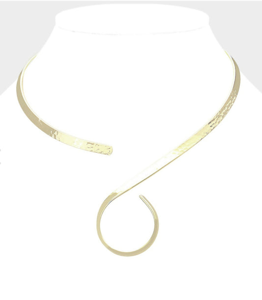 Gold Open Choker