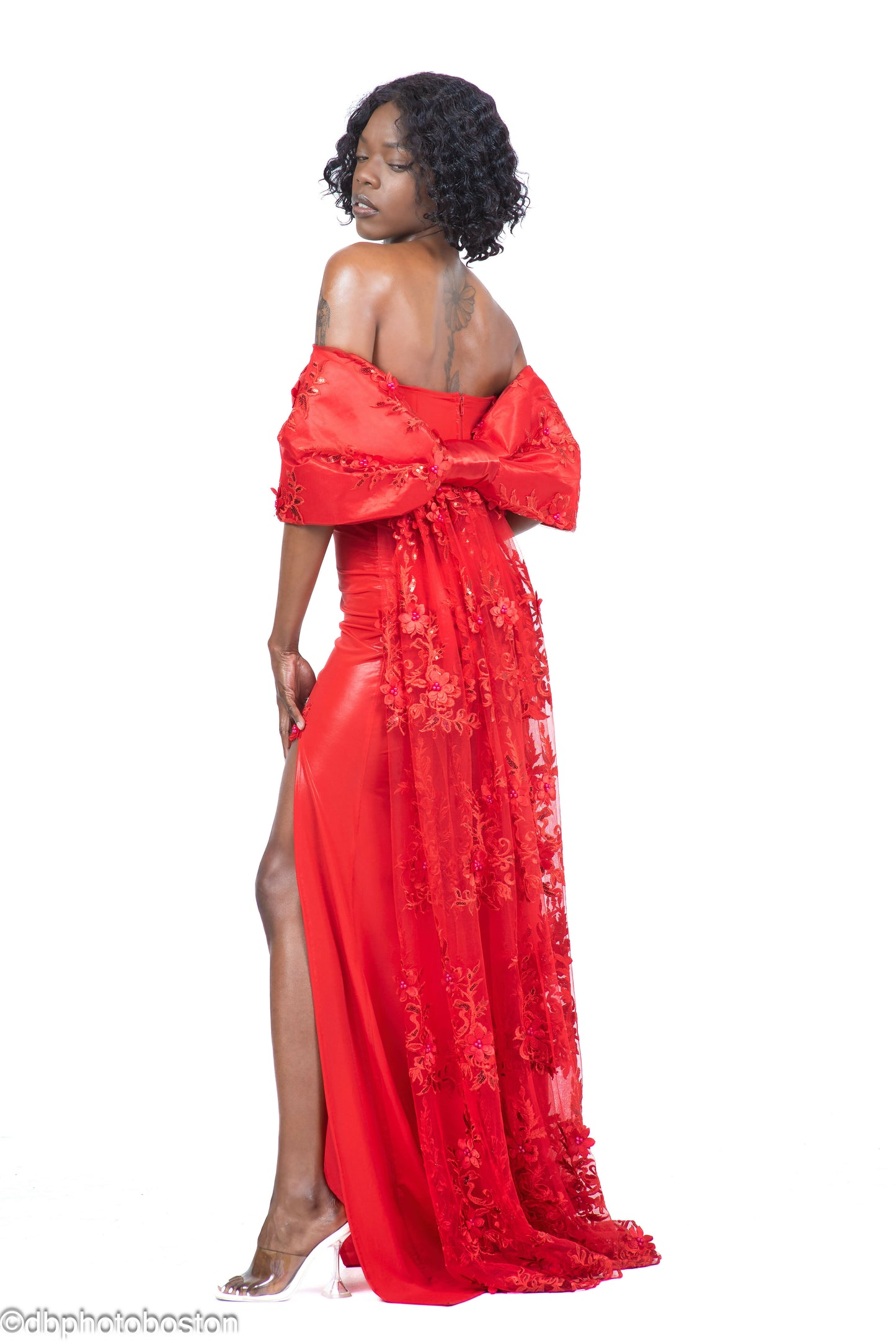 Red "Jessica's" dress