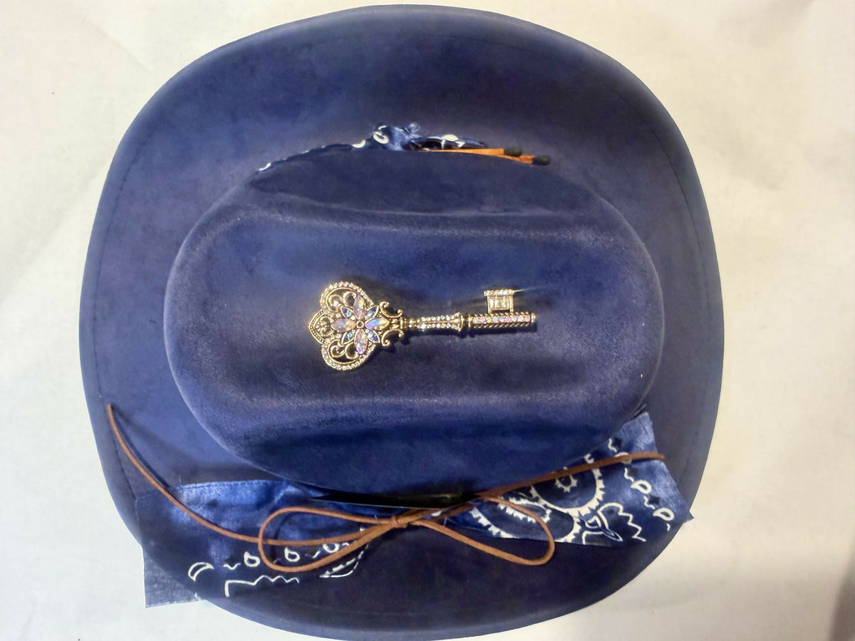 Custom Designed Fedora Felt Hat for Men & Women