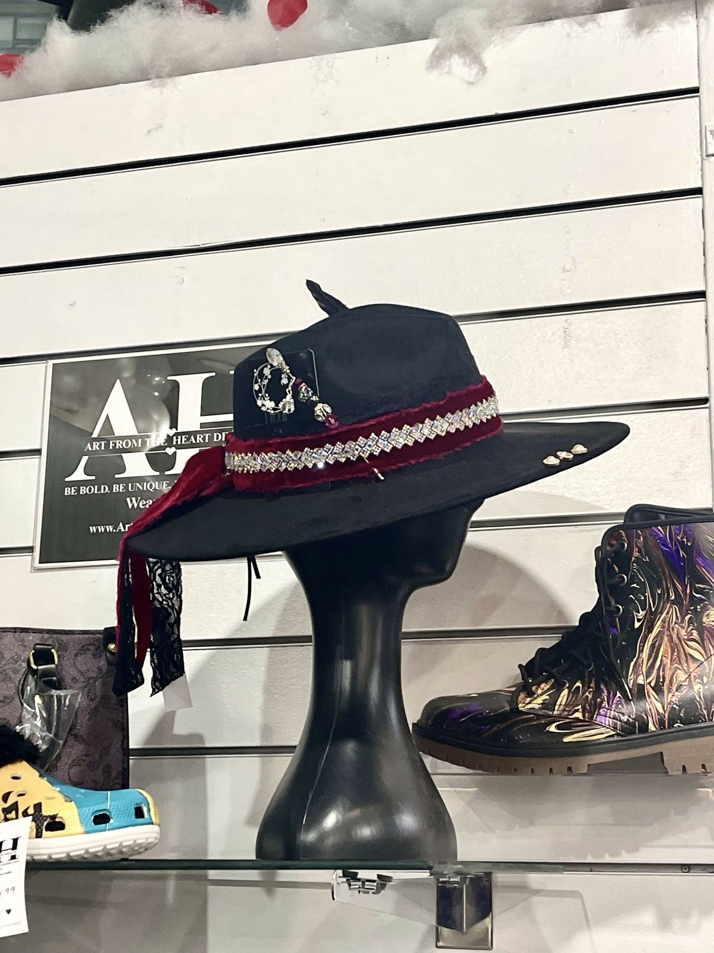 Custom Handmade Wide Brim Fedora Hat