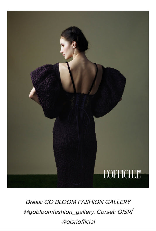 The Velvet Orchid Couture Gown
