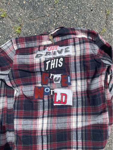 Patchwork flannel