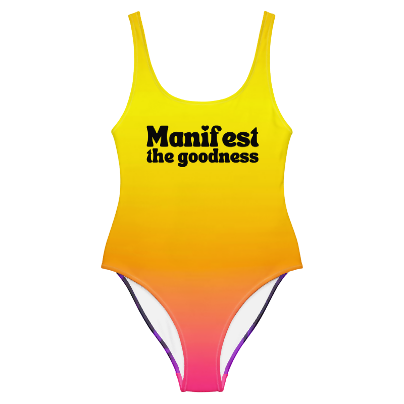 Manifest the Goodness One Piece Swimsuit