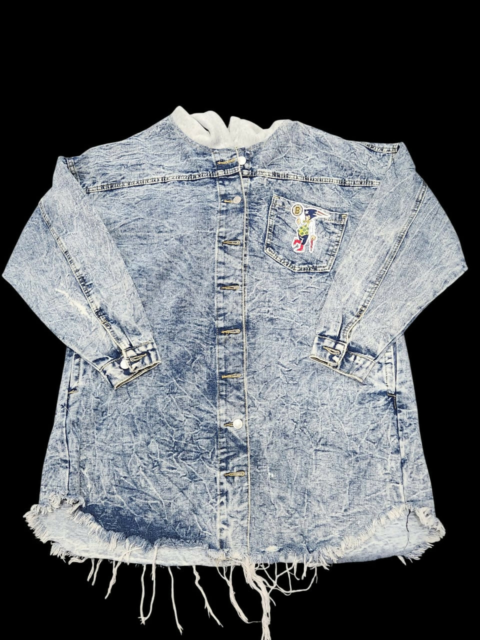 Mavlife Classic 617 Hooded Jean Jacket