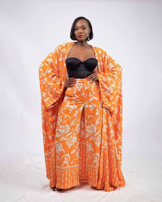 Amber Bloom Statement Piece Set