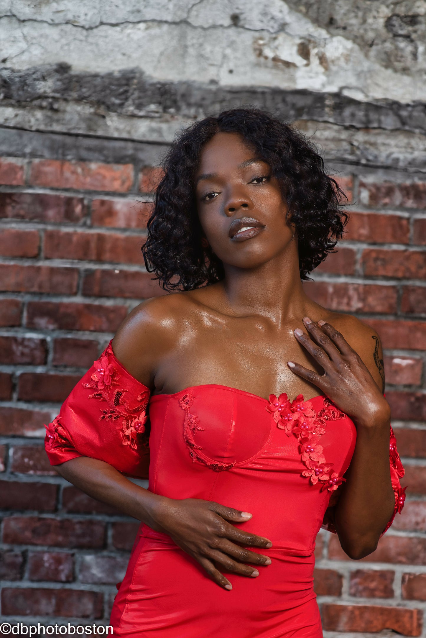 Red "Jessica's" dress