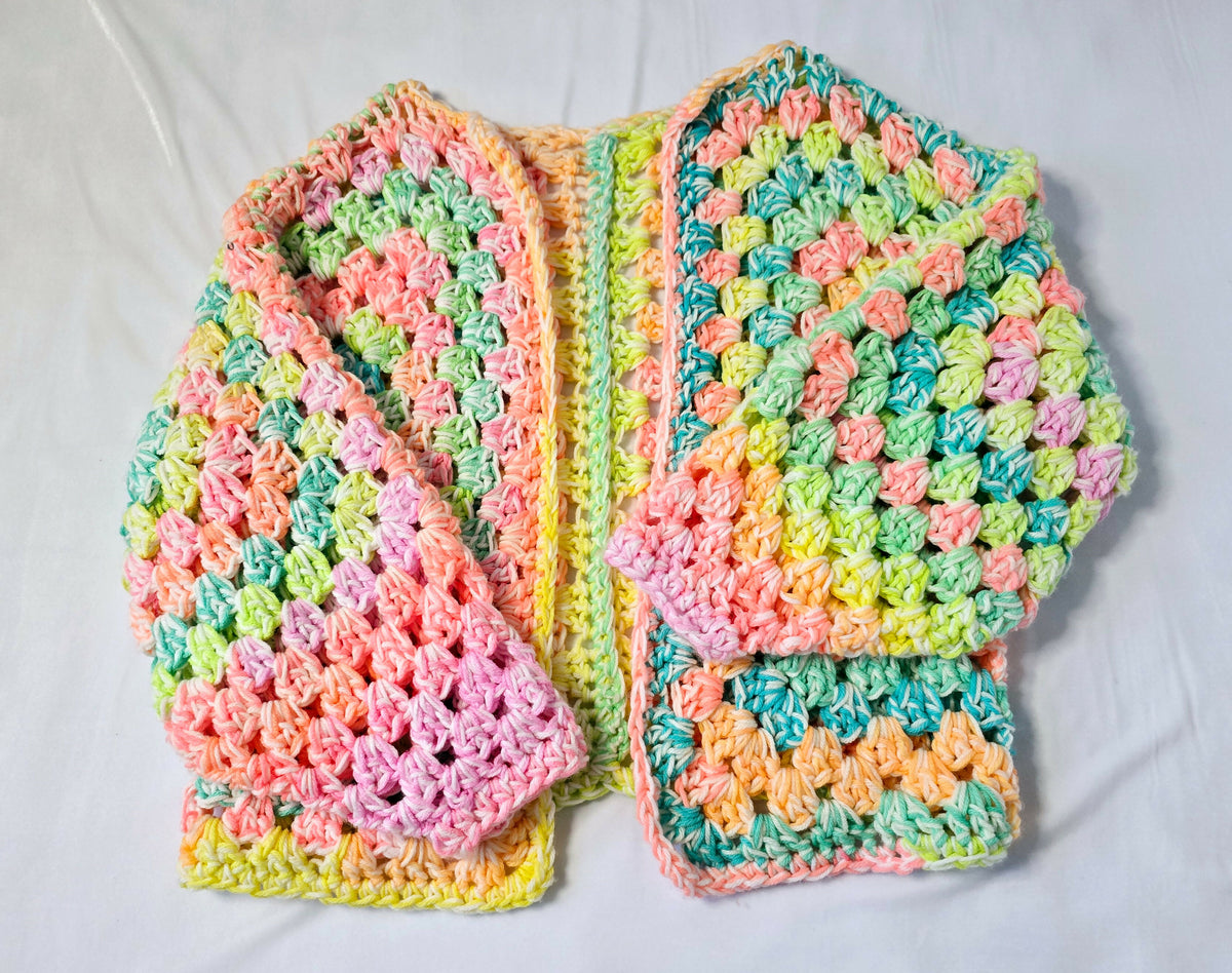 Chunky Crocheted Cardigan