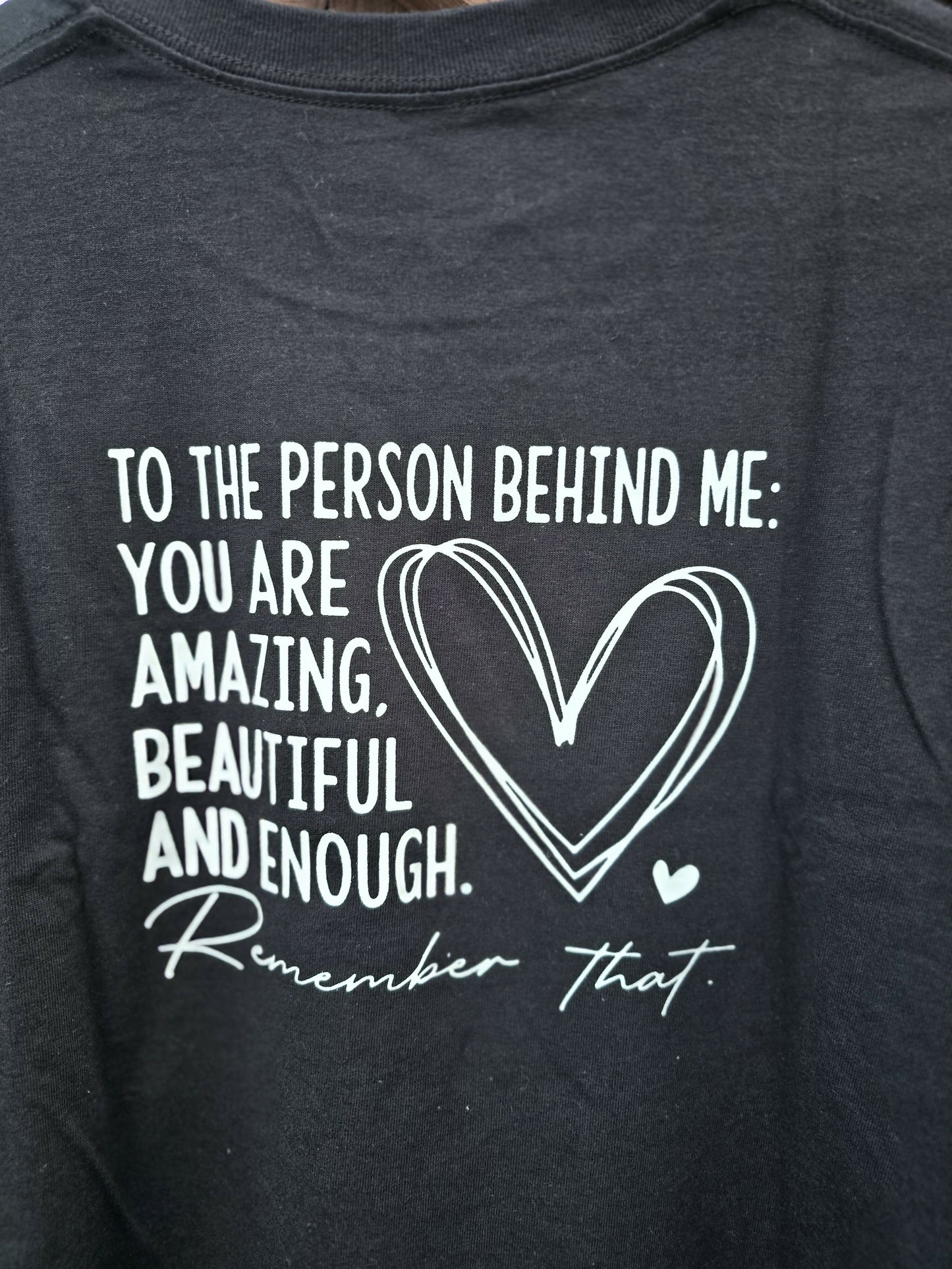You Matter Side Tie Tee