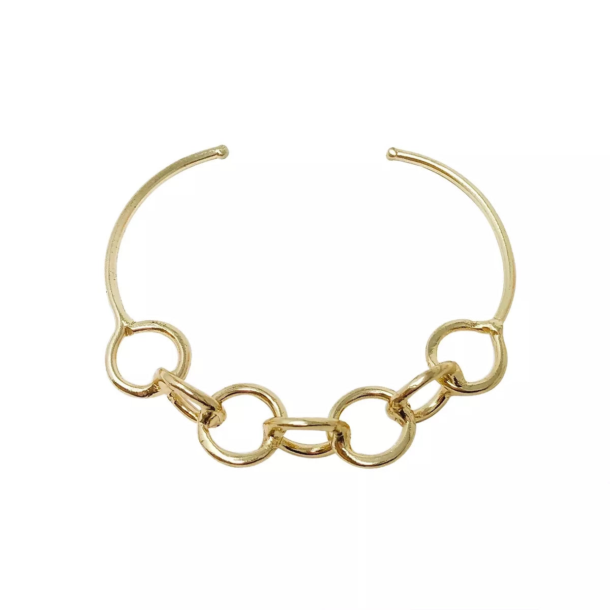 gold link cuff