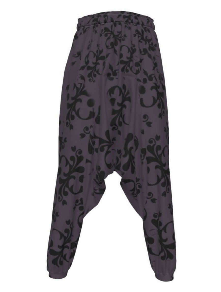 Men’s Loose Harem Pants Scuba Fabric Sizes S-5XL