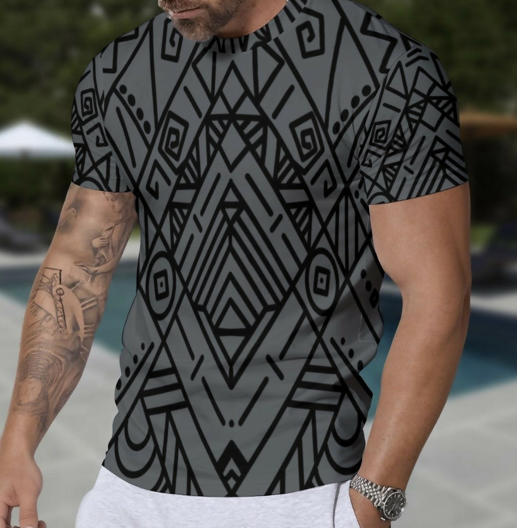 Men’s Short Sleeve T-Shirt Sizes XS-6XL in The Sahara