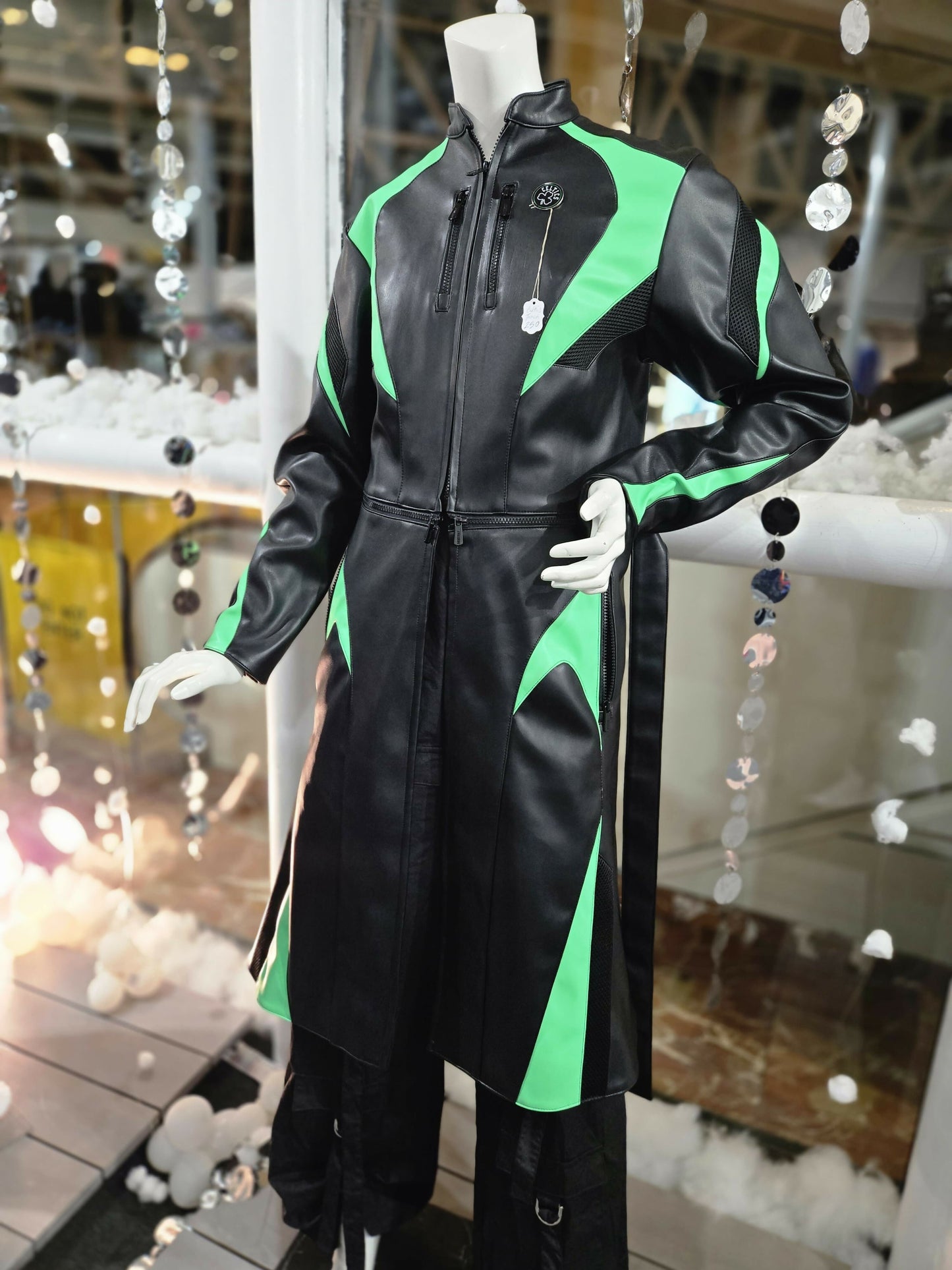 Mavlife Celtics Leather Trench