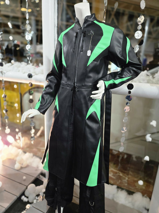 Mavlife Celtics Leather Trench