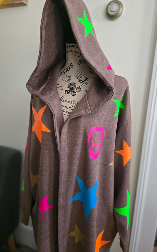 Bogosplit IHER Empower Long Hoodie Jacket Front