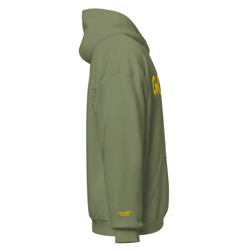 Bogosplit CCA Goat Hoodie Side wrist