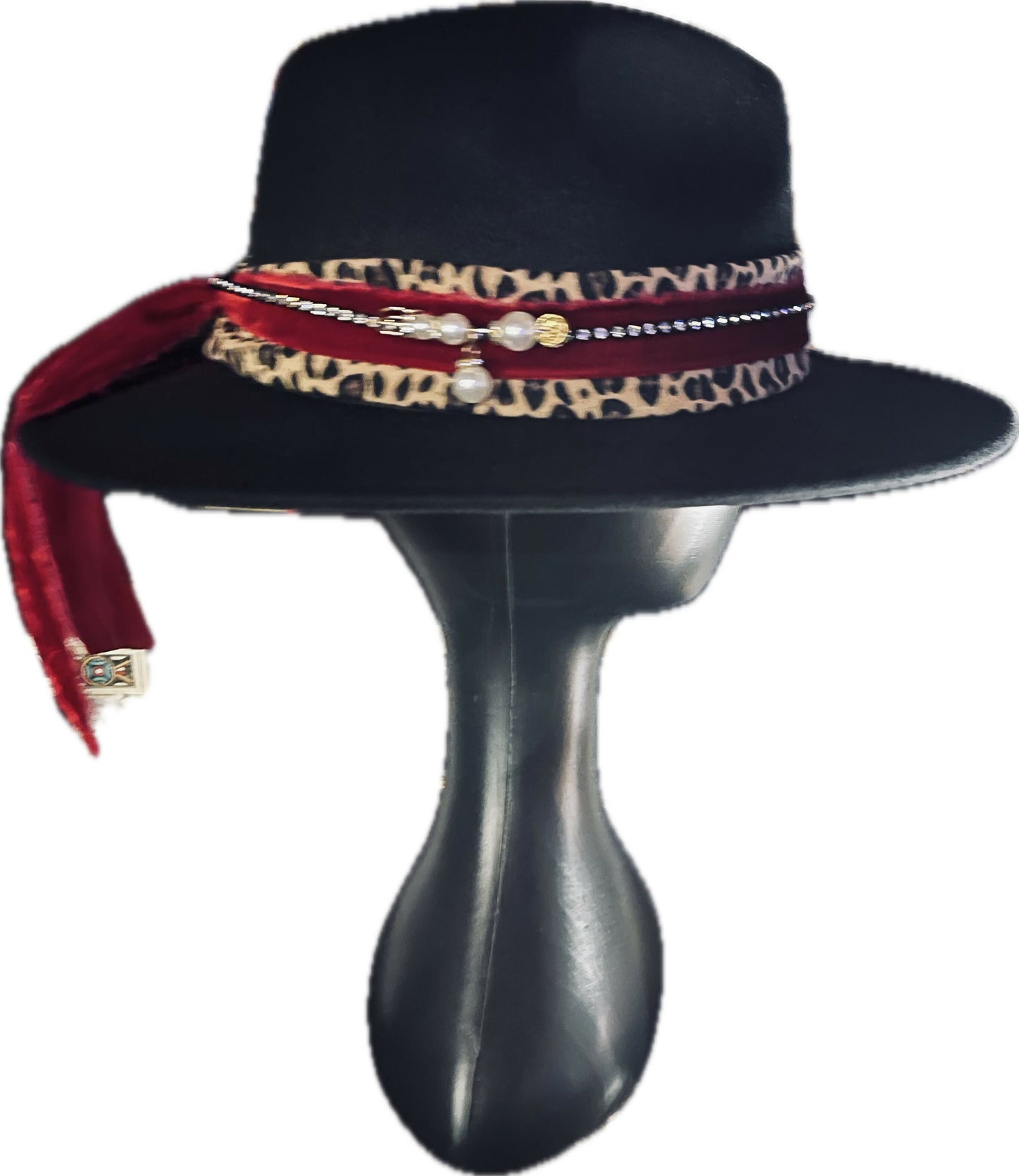 Custom Handmade Wide Brim Fedora Hat