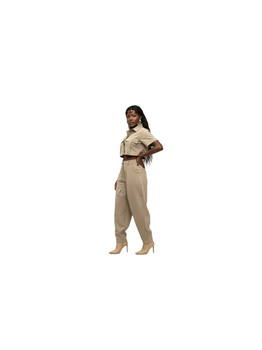 The Terren Utility Crop & Pant Set